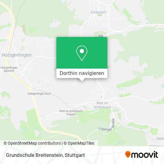 Grundschule Breitenstein Karte
