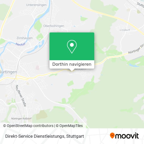 Direkt-Service Dienstleistungs Karte