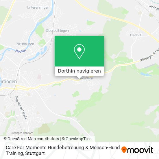 Care For Moments Hundebetreuung & Mensch-Hund Training Karte