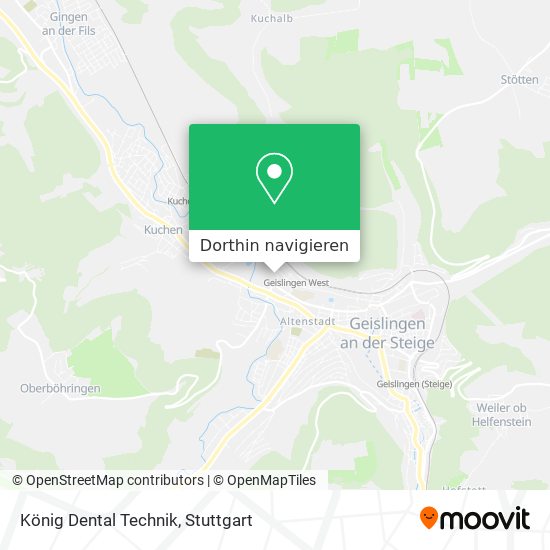 König Dental Technik Karte