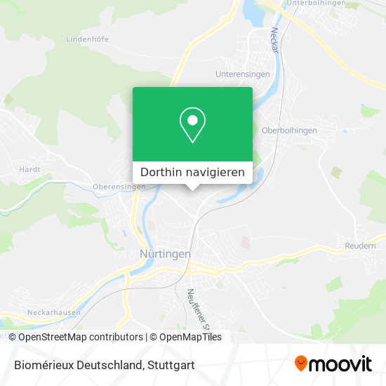 Biomérieux Deutschland Karte