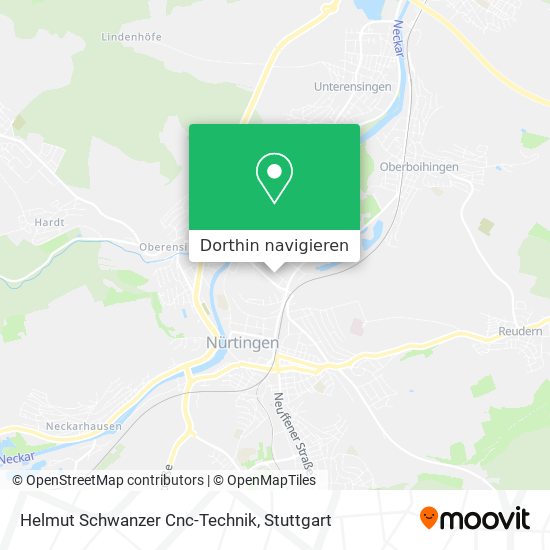 Helmut Schwanzer Cnc-Technik Karte