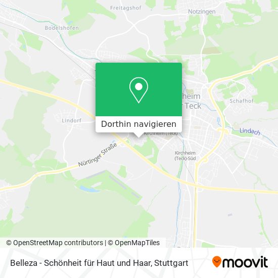 Belleza - Schönheit für Haut und Haar Karte