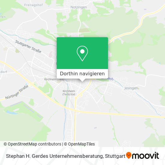 Stephan H. Gerdes Unternehmensberatung Karte