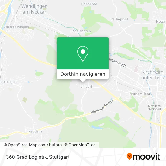 360 Grad Logistik Karte