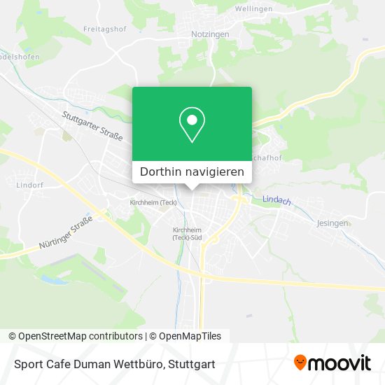 Sport Cafe Duman Wettbüro Karte