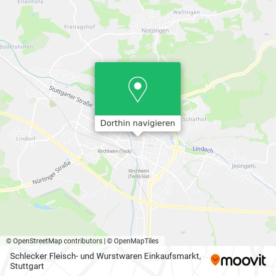Schlecker Fleisch- und Wurstwaren Einkaufsmarkt Karte