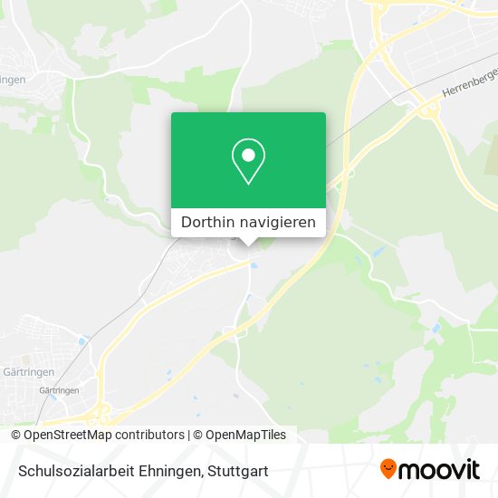Schulsozialarbeit Ehningen Karte