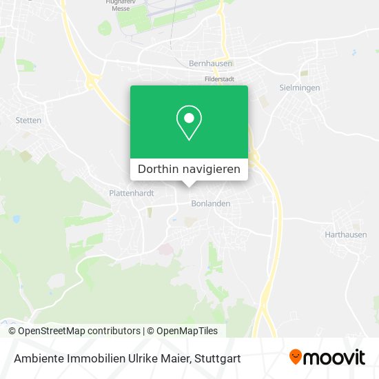 Ambiente Immobilien Ulrike Maier Karte