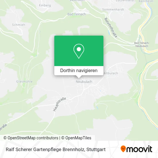 Ralf Scherer Gartenpflege Brennholz Karte