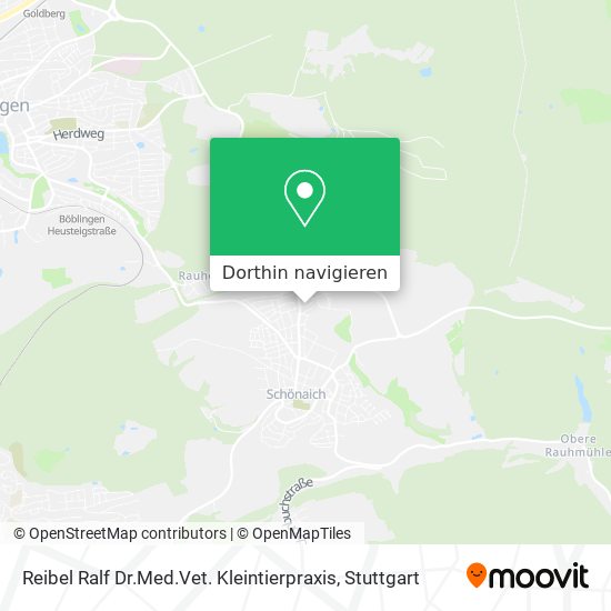 Reibel Ralf Dr.Med.Vet. Kleintierpraxis Karte