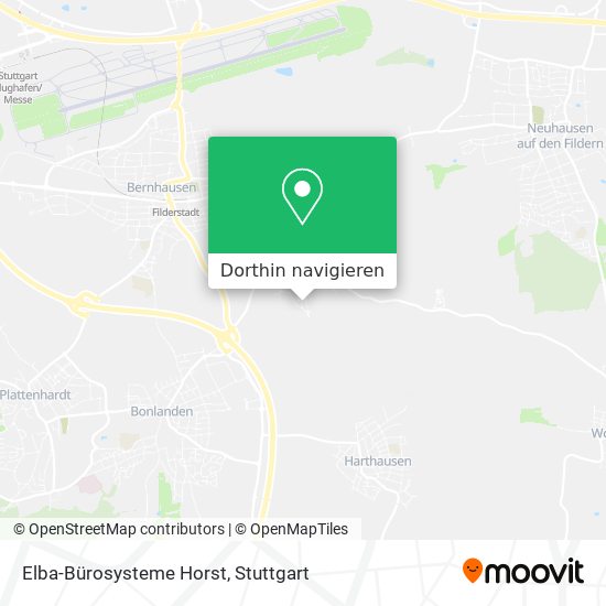 Elba-Bürosysteme Horst Karte