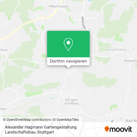 Alexander Hagmann Gartengestaltung Landschaftsbau Karte