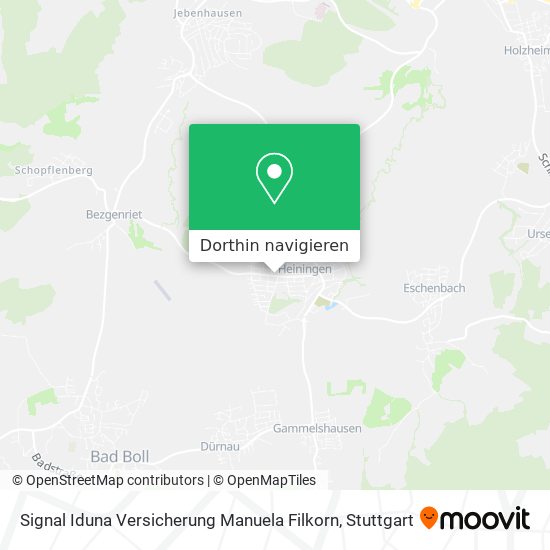 Signal Iduna Versicherung Manuela Filkorn Karte