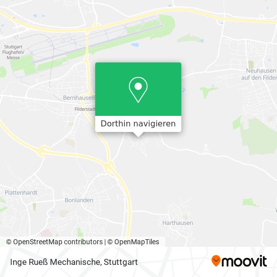 Inge Rueß Mechanische Karte