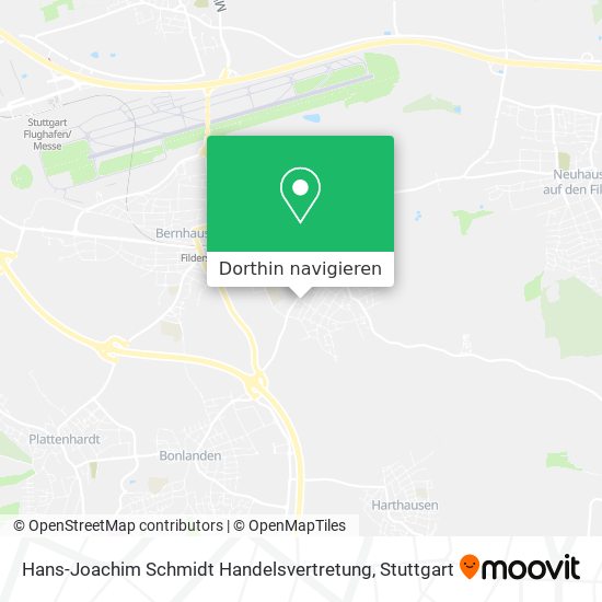 Hans-Joachim Schmidt Handelsvertretung Karte