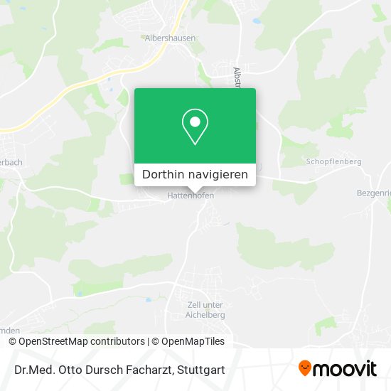 Dr.Med. Otto Dursch Facharzt Karte