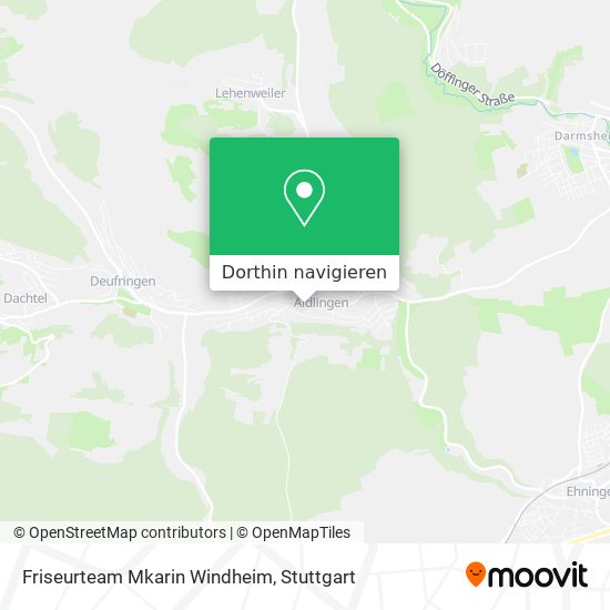 Friseurteam Mkarin Windheim Karte