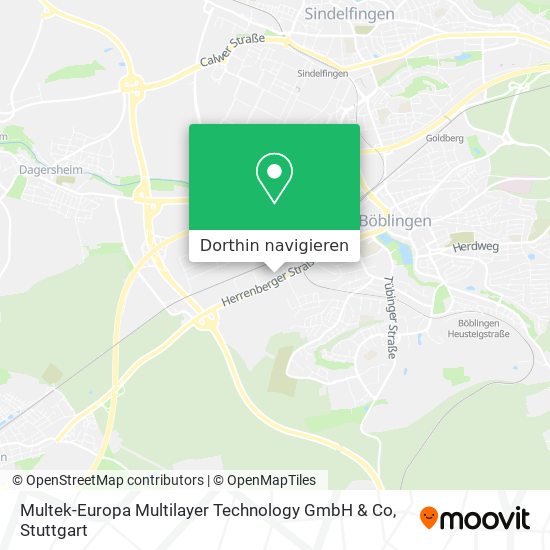 Multek-Europa Multilayer Technology GmbH & Co Karte