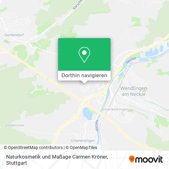 Naturkosmetik und Maßage Carmen Kröner Karte