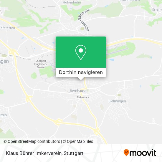 Klaus Bührer Imkerverein Karte