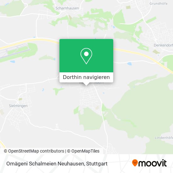 Omägeni Schalmeien Neuhausen Karte