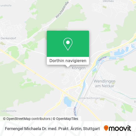 Fernengel Michaela Dr. med. Prakt. Ärztin Karte