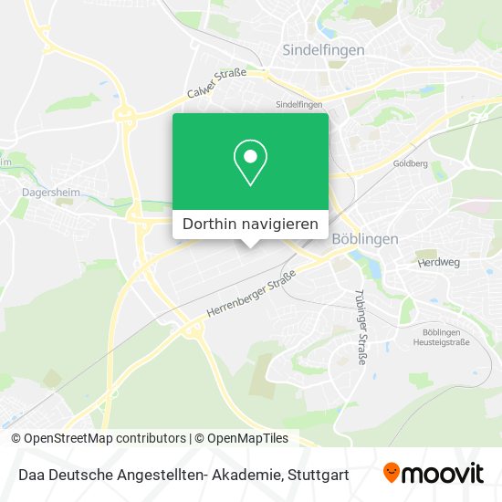 Daa Deutsche Angestellten- Akademie Karte