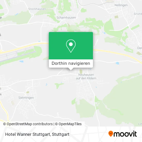 Hotel Wanner Stuttgart Karte
