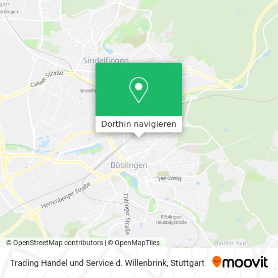 Trading Handel und Service d. Willenbrink Karte