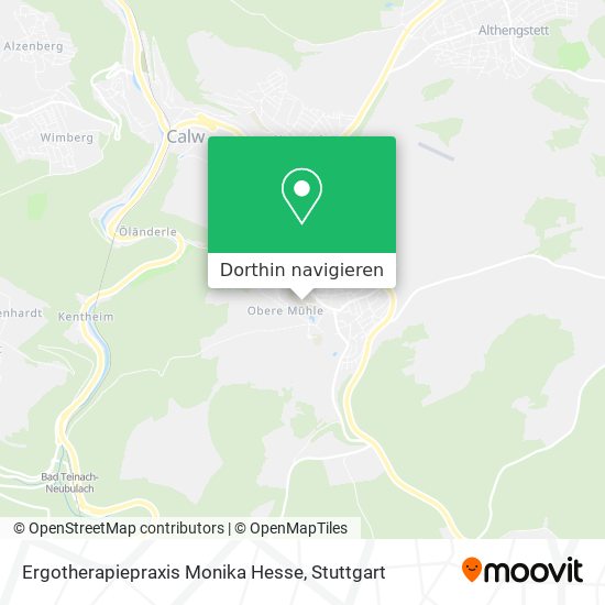 Ergotherapiepraxis Monika Hesse Karte
