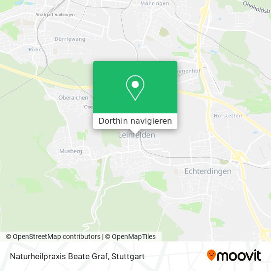 Naturheilpraxis Beate Graf Karte