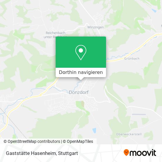 Gaststätte Hasenheim Karte