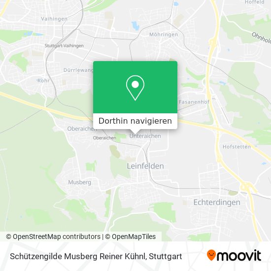 Schützengilde Musberg Reiner Kühnl Karte
