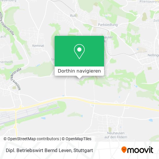 Dipl. Betriebswirt Bernd Leven Karte