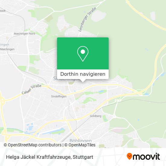 Helga Jäckel Kraftfahrzeuge Karte