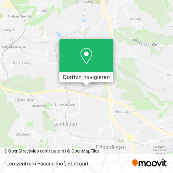Lernzentrum Fasanenhof Karte