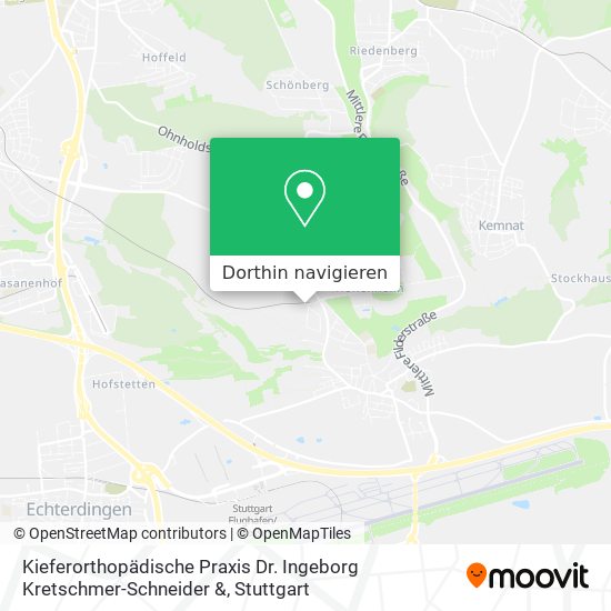 Kieferorthopädische Praxis Dr. Ingeborg Kretschmer-Schneider & Karte