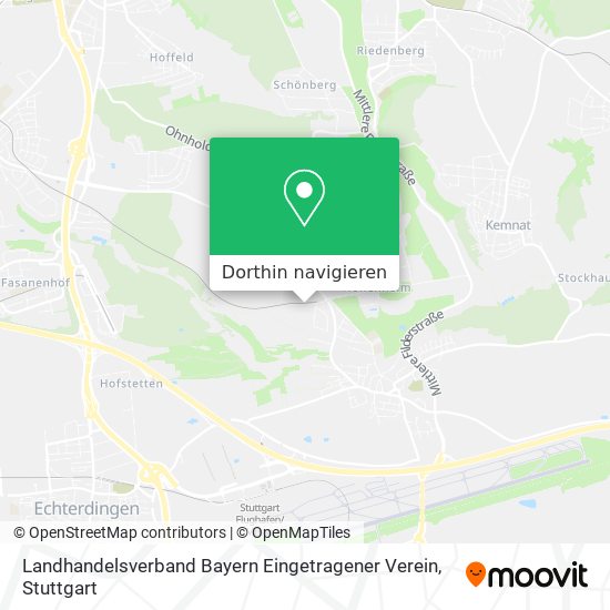 Landhandelsverband Bayern Eingetragener Verein Karte