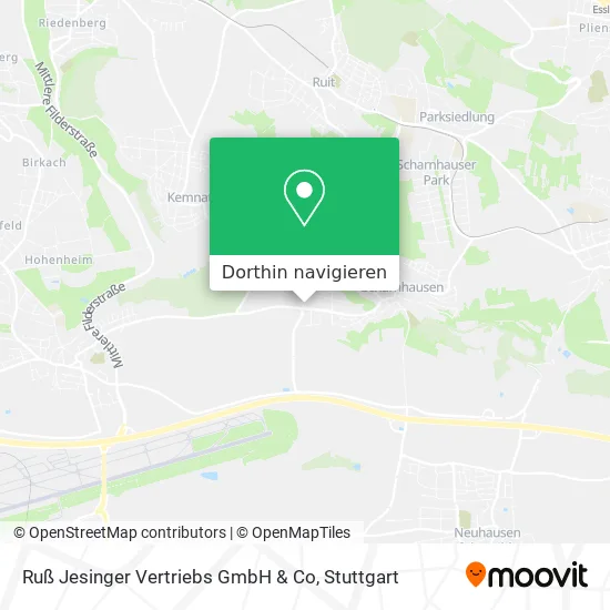 Ruß Jesinger Vertriebs GmbH & Co Karte