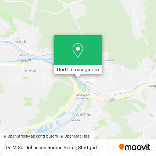 Dr. M.Sc. Johannes Roman Beiter Karte
