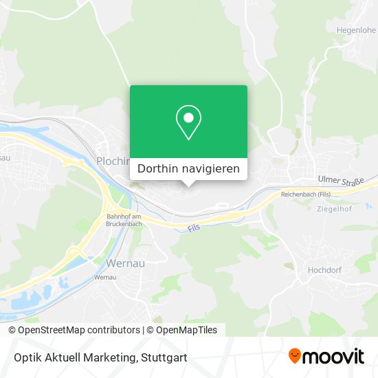 Optik Aktuell Marketing Karte