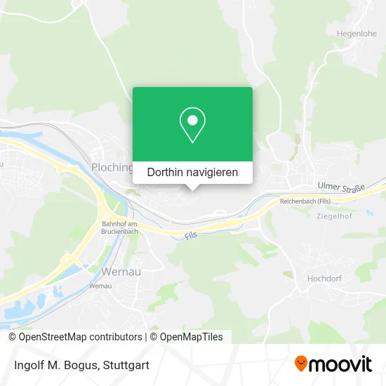 Ingolf M. Bogus Karte