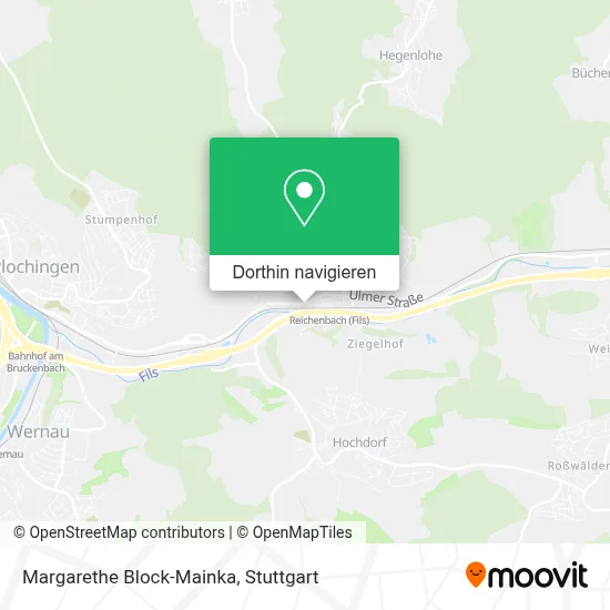 Margarethe Block-Mainka Karte