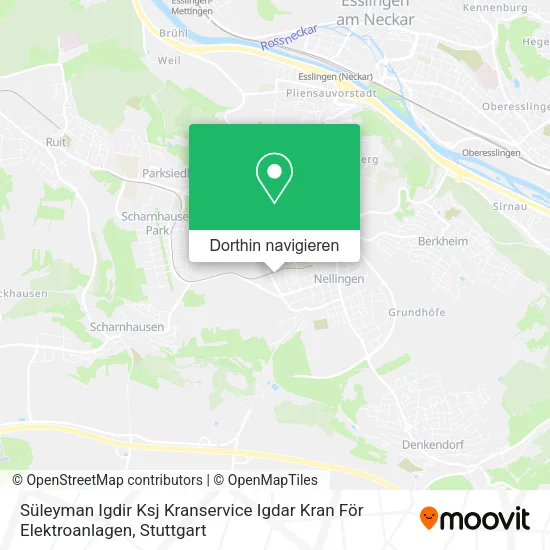 Süleyman Igdir Ksj Kranservice Igdar Kran För Elektroanlagen Karte