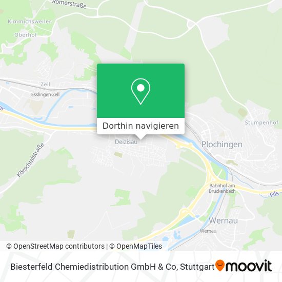 Biesterfeld Chemiedistribution GmbH & Co Karte