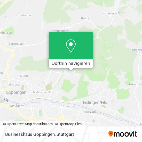 Businesshaus Göppingen Karte