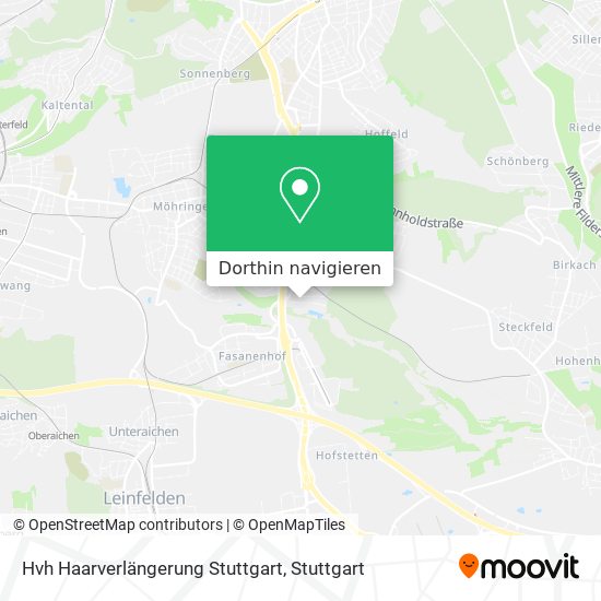 Hvh Haarverlängerung Stuttgart Karte