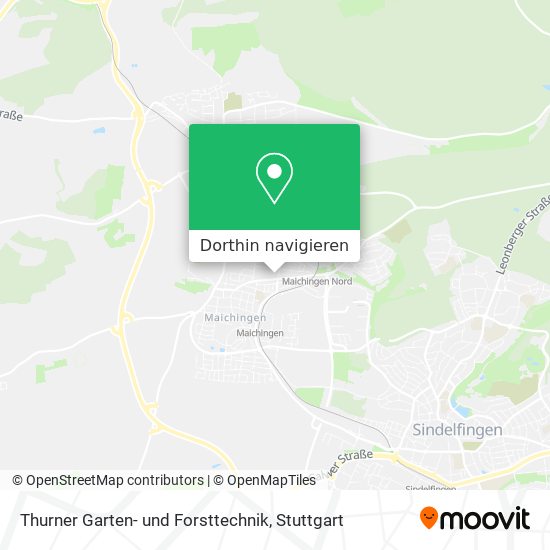 Thurner Garten- und Forsttechnik Karte