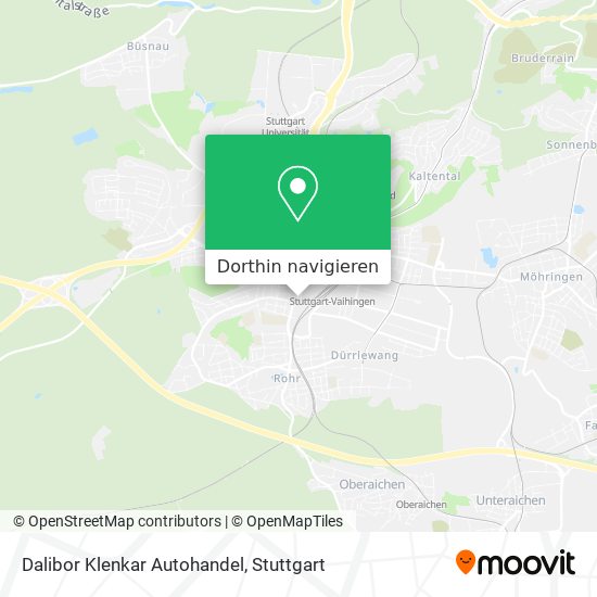 Dalibor Klenkar Autohandel Karte